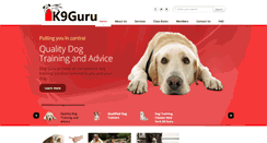Desktop Screenshot of dogguruclasses.com