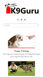 Mobile Screenshot of dogguruclasses.com